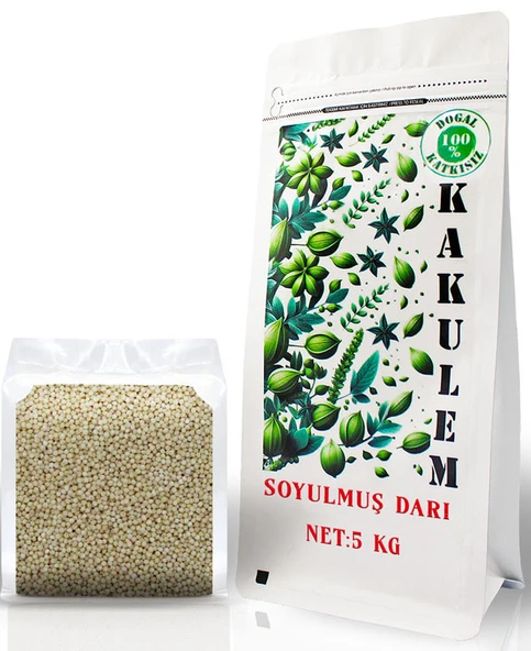 KAKULEM SERTİFİKALI Soyulmuş Darı Kabuksuz Darı 5 KG ürün görseli