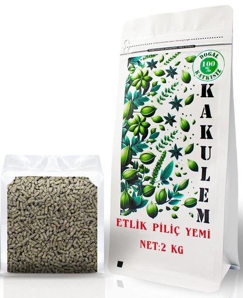 KAKULEM SERTİFİKALI Hızlı Geliştiren Etlik Tavuk Civciv Piliç Yemi 2 KG ürün görseli