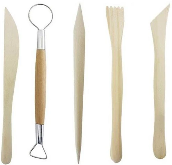 CEOART AHŞAP MODELAJ KALEMİ 5'Lİ SET CEO-SN0011 ürün görseli