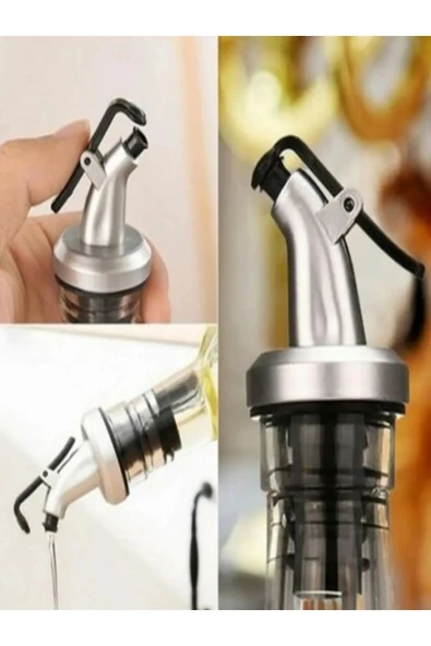 Mucit Home 1 Adet Damlatmaz Kapaklı Şişe Tıpası Sızdırmaz Yağdanlık Ucu Kapağı Tıpası Yağ Şişesi Başlığı ürün görseli