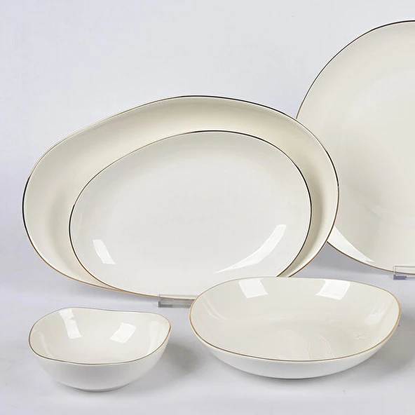 VİTALE NEW BONE 30 PARÇA YEMEK TAKIMI - Resim 2