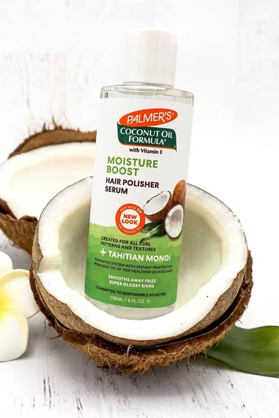 Palmer’s Hindistan Cevizi Yağlı Parlaklık Sağlayan Saç Serumu 178ML - 3