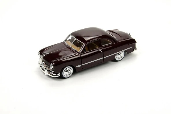 MotorMax 1949 Ford Coupe 1/24 Bordo Model Araba ürün görseli 1