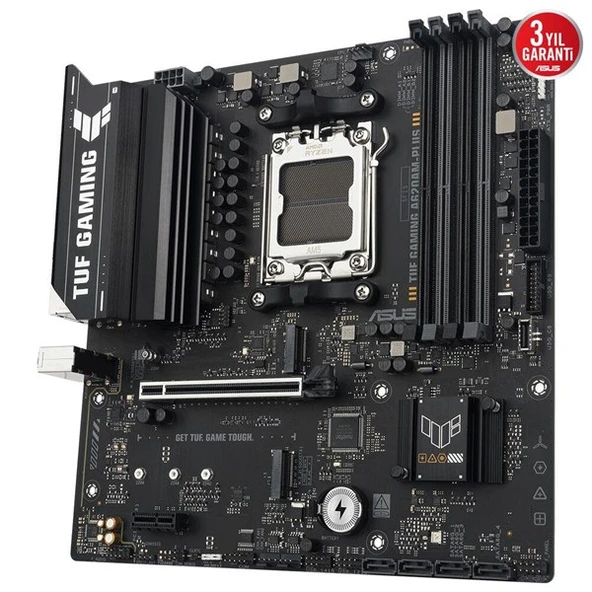 ASUS TUF GAMING A620AM-PLUS DDR5 HDMI-DP PCIE 4.0 AM5 mATX - Resim 4