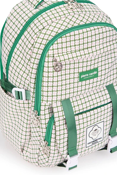 Pierre Cardin Okul Sırt Çantası Yeşil 07Pc17733-Ysl - 5