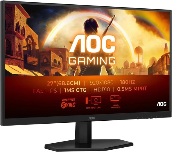 AOC AGON 27G42E 27" 1 ms Full HD IPS 180 Hz Oyuncu Monitörü Teşhir ürün görseli