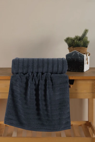 Varol Wave Serisi Premium Micro Cotton Banyo Havlusu 80X150cm - Resim 8