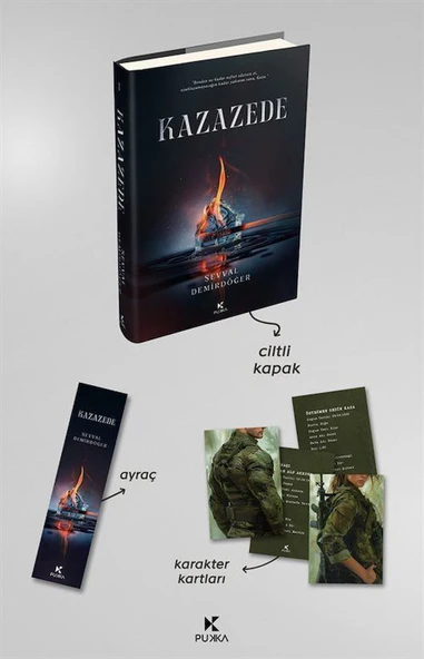 Kazazede 1 (Ciltli) ürün görseli