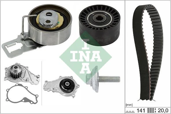 INA 530069830 TRİGER KİTİ DEVİRDAİM P208-P308-P2008-PARTNER TEPEE-BERLINGO-C3-C4-DS4-BMAX-CMAX-FIESTA 1.6HDİ FM5Q5B8596AB-1610577780-1684448180 ürün görseli 1