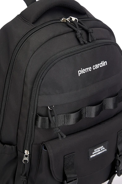 Pierre Cardin Okul Sırt Çantası Siyah 07Pck2318-S - 5