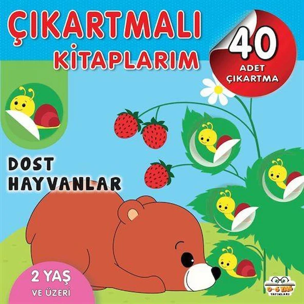 Çıkartmalı Kitaplarım - Dost Hayvanlar ürün görseli
