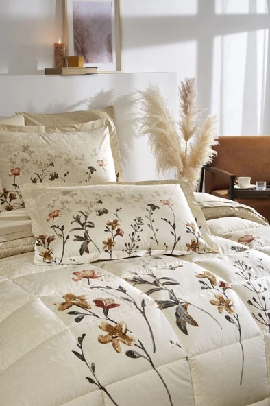 Özdilek Ramas Secas Krem Çift Kişilik Uyku Seti - 2