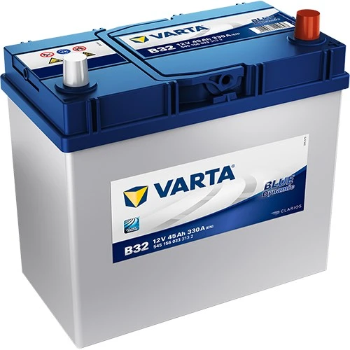 Varta B32 12V 45 Ah 330A Blue Dynamic Akü (Üretim Yılı: 2025) ürün görseli 1