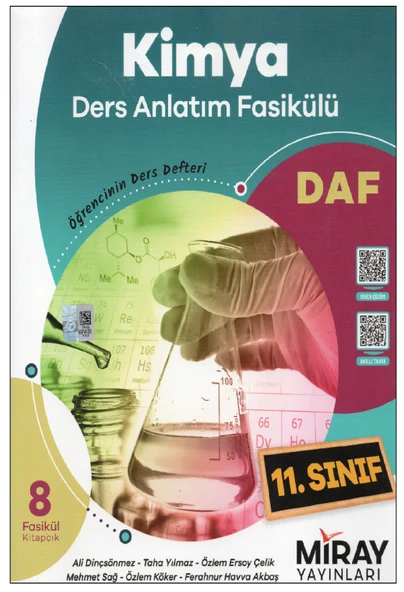 Miray Yayınları 11. Sınıf Kimya Ders Anlatım Fasikülü