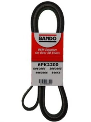 BANDO 6PK2200 KANALLI KAYIŞ MERCEDES JEP VW 68461 ürün görseli 1