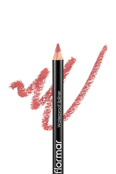 Flormar Yüksek Pigmentli & Mat Bitişli Suya Dayanıklı Dudak Kalemi 229 TENDER CREAM - Resim 2