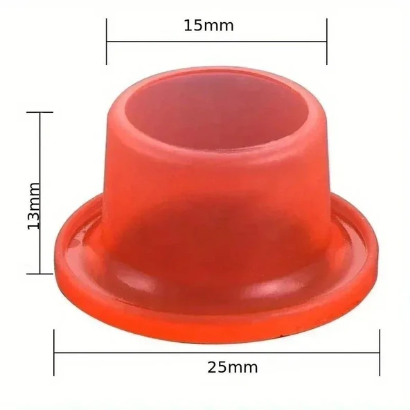 Yeni Nesil Tesisat Montaj Contası Musluk Sızdırmazlık Teflon Silikon Conta -20 Adet - Resim 3