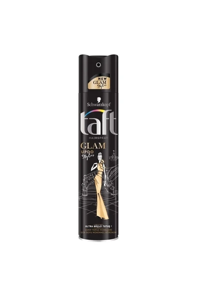 Taft Glam Styles Updo Ultra Güçlü Tutuş Saç Spreyi 250 ml ürün görseli 1