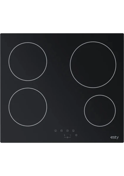 Esty AVO8210B01 Vitroseramik 60CM Siyah Elektrikli Ocak ürün görseli