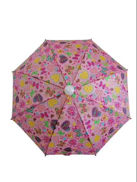 71cm Katlanır Kılıflı Düdüklü Çocuk Şemsiyesi Yağmur Kış Sonbahar RB0499