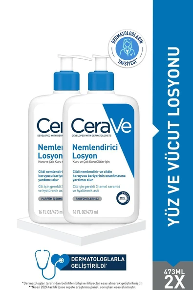 Cerave Nemlendirici Losyon 473 ml 2 Adet ürün görseli 1