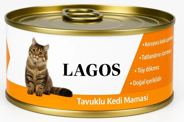 Lagos Tavuklu Kedi Maması 150 GR x 30 Adet - 3