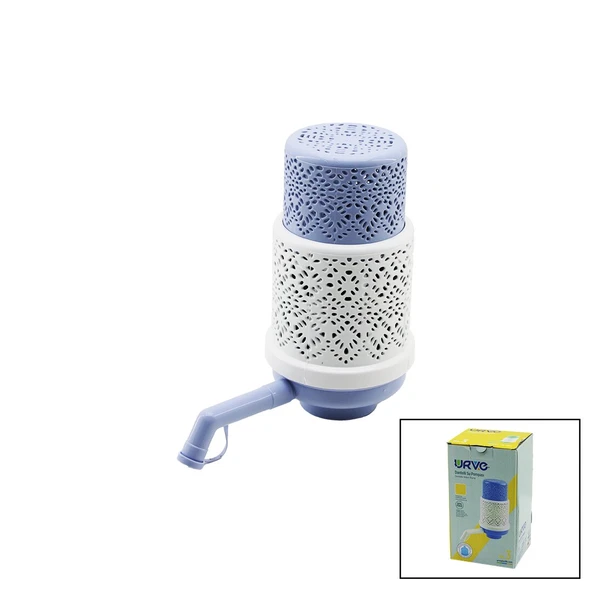 DANTELLİ MODEL   MANUEL  DAMACANA SU POMPASI  KUTULU AMBALAJ   DAMLAMA ÖNLEYİCİ KAPAK (5284) ürün görseli