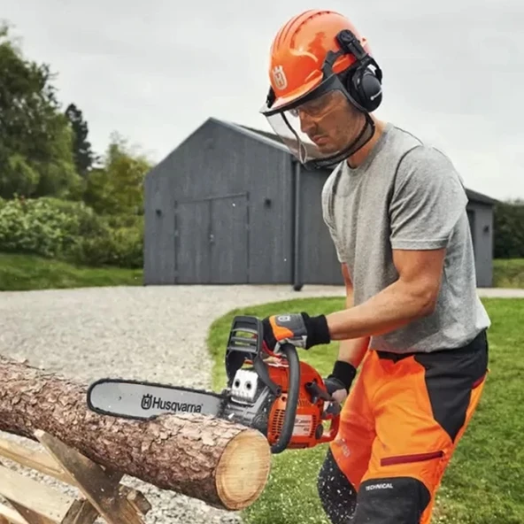 Husqvarna 445 X-TORQ Benzinli Motorlu Testere 2.8Hp Ağaç Kesim Motoru - Resim 3