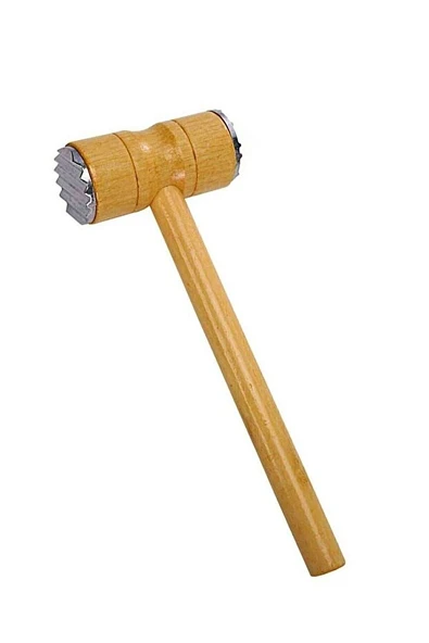 Mucit Home Bambu Saplı Et Dövme Tokmağı Çift Taraflı Et Dövücü - Resim 2