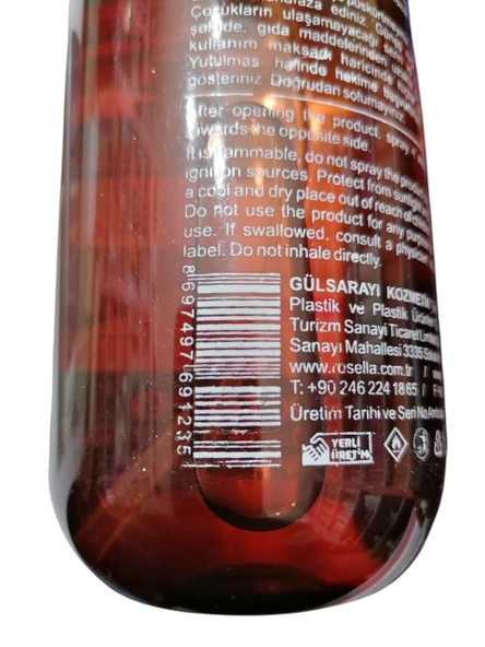 Gülsarayı Isparta Hatıraları Oda Spreyi 500ml ürün görseli 1