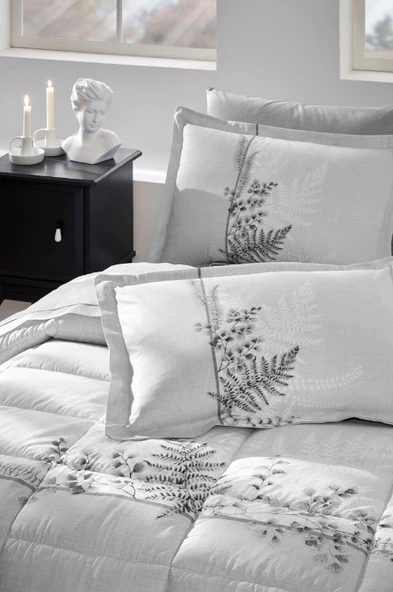 Özdilek Helecho Gri Çift Kişilik Uyku Seti - 2