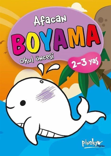 2-3 Yaş Afacan Boyama Okul Öncesi ürün görseli