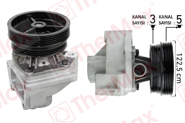 THERMAX T04.118 DEVİRDAİM ALT KARTER KOMPLE BRAVO-BRAVA 96-01 DOBLO 01>MAREA 99-02 PALIO 96> 1.6 16V PA629 46444355-46400058 ürün görseli 1