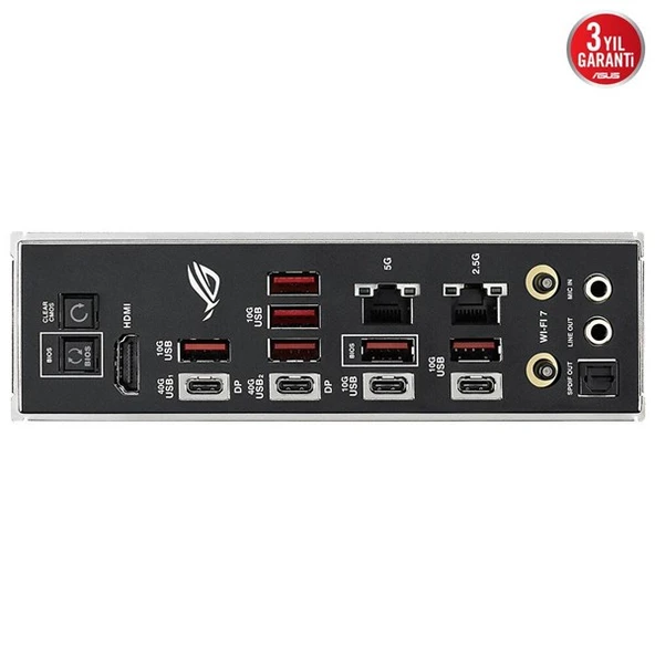 ASUS ROG CROSSHAIR X870E HERO BTF WIFI7 DDR5 HDMI-DP TYPEC PCIE 5.0 AM5 ATX - Resim 9