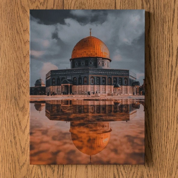 Filistin Tablosu - Dini Tablolar ve İslami Tablo Yansımalı Kudüs