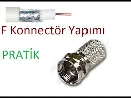 EF VİDA 50 PARÇA  UYDU KONNEKTÖR RG-6-F (5284) ürün görseli