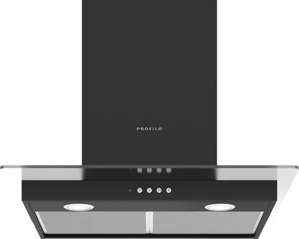 PROFİLO DVG6D660 DUVAR TİPİ DAVLUMBAZ SİYAH