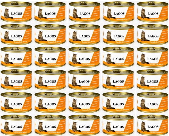 Lagos Tavuklu Kedi Maması 150 GR x 30 Adet - 2