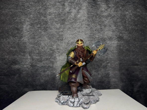 Lord Of The Rings Yüzüklerin Efendisi - Gimli Ready to Fight ürün görseli