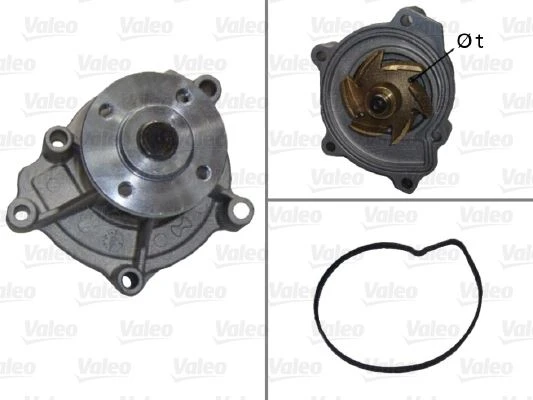 VALEO 506678 DEVIRDAIM POMPASI MERCEDES M166 OM668 W168 W414 A1662000720 ürün görseli 1
