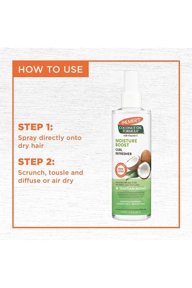 Palmer’s Hindistan Cevizli Bukle Belirginleştirici Saç Spreyi 250ML - 4