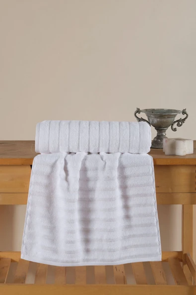 Varol Wave Serisi Premium Micro Cotton Banyo Havlusu 80X150cm - Resim 3