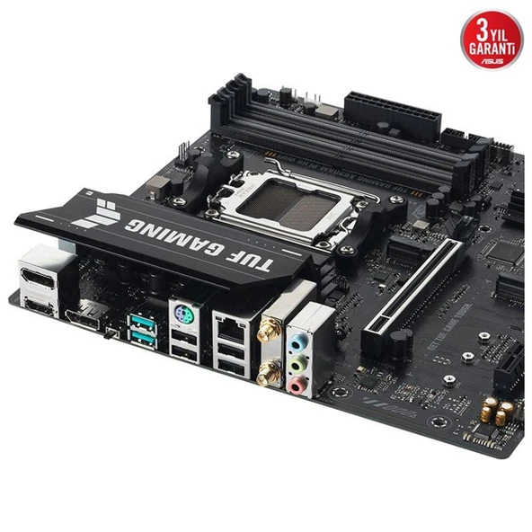 ASUS TUF GAMING A620AM-PLUS WIFI6 DDR5 HDMI-DP PCIE 4.0 AM5 MATX - Resim 7