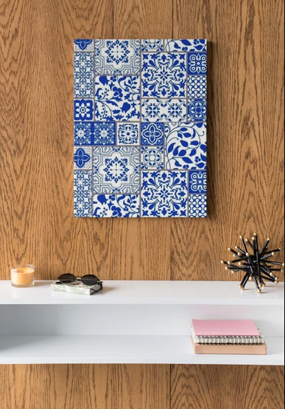 Çini Tasarımlı Mozaik Tablo - 2