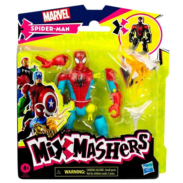 Avengers Mixmashers Figür F9205 F9213 Spider Man - Resim 3