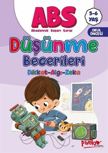 ABS 5-6 Yaş Düşünme Becerileri Dikkat-Algı-Zeka ürün görseli