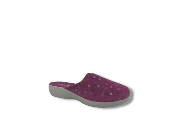 Tıglıo 400 Kadın Mercan Kadife Kumaş EvTerlik - Resim 2