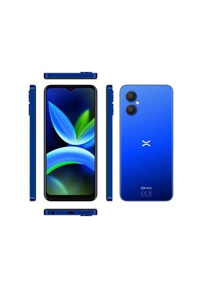 OMIX X3 4 64Gb Mavi Vnl - 5