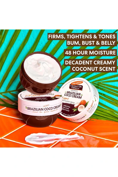 Palmer’s Brezilya Hindistan Cevizli Sıkılaştırıcı Vücut Kremi 250GR - 3