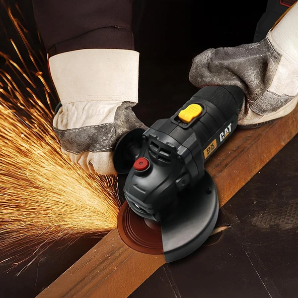 Cat DX3130B 18Volt 125mm Kömürsüz Profesyonel Avuç Taşlama (Akü Dahil Değildir) - Resim 5